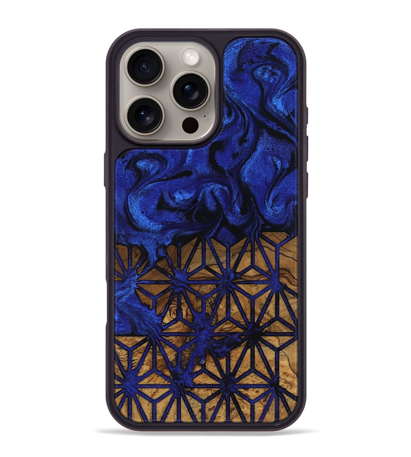 iPhone 16 Pro Max Wood Phone Case - Haylie (Ancient Olive, 818720)