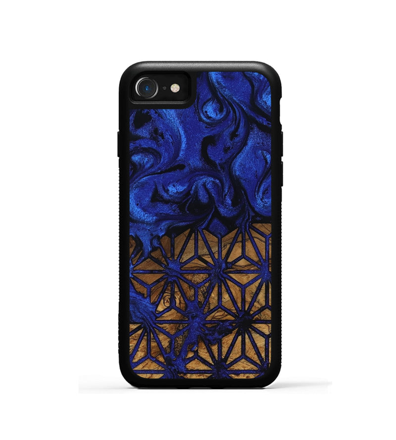 iPhone SE Wood Phone Case - Haylie (Ancient Olive, 818720)