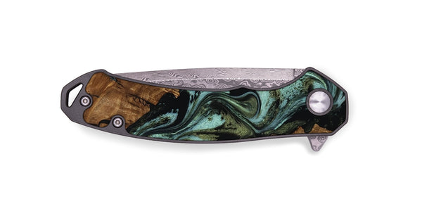EDC Wood Pocket Knife - Aleah (Ancient Olive, 818721)