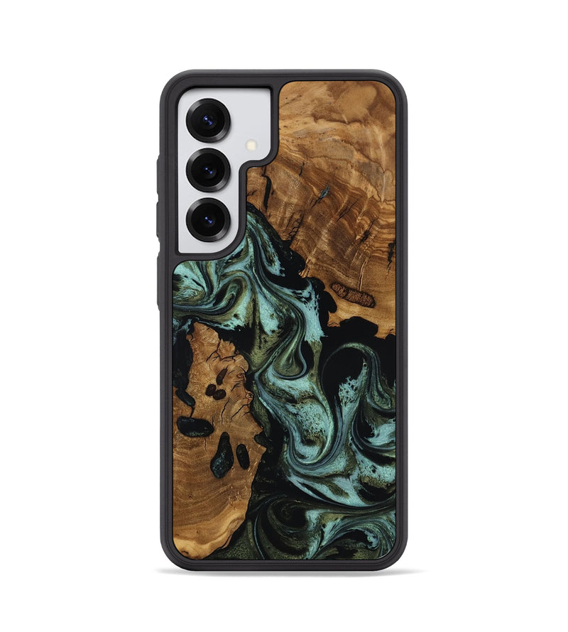 Galaxy S25 Wood Phone Case - Aleah (Ancient Olive, 818721)