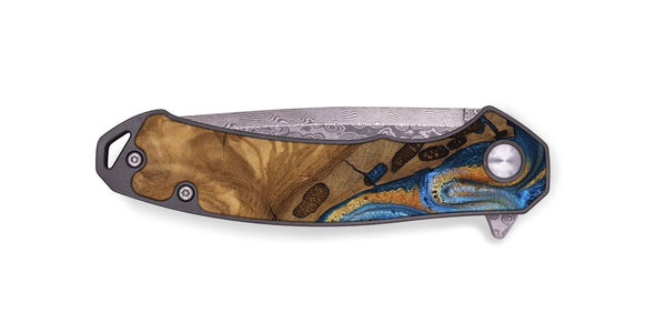 EDC Wood Pocket Knife - Quiana (Ancient Olive, 818722)