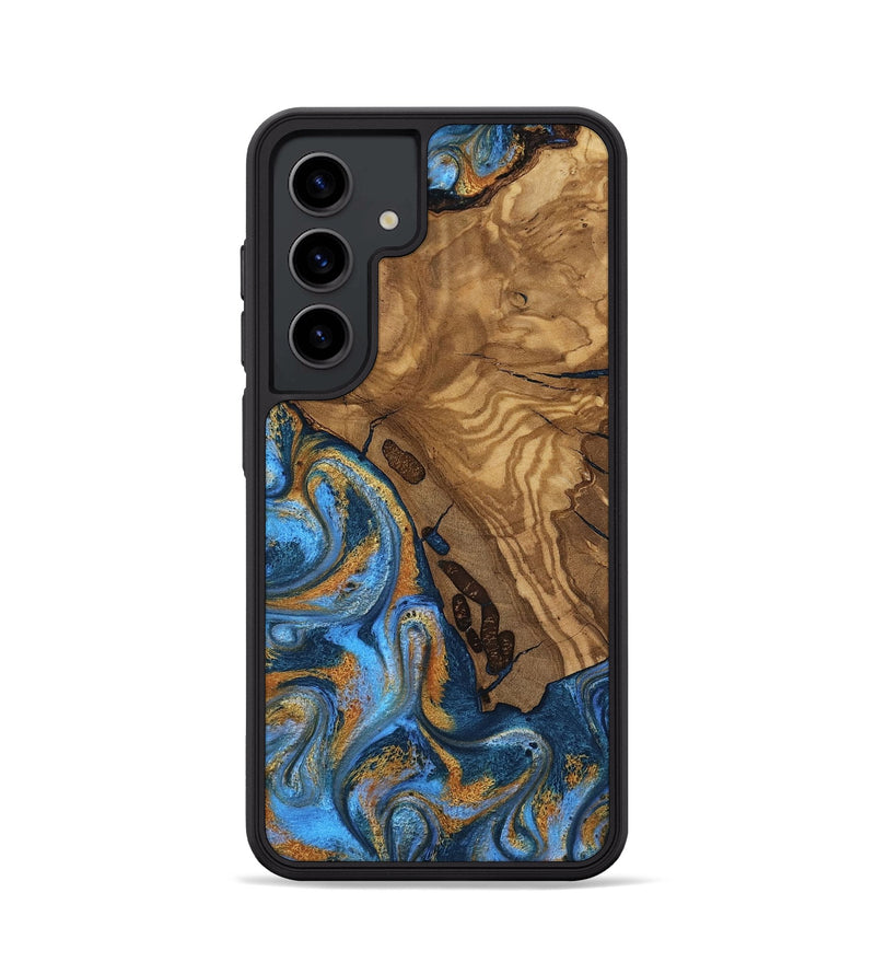 Galaxy S24 Wood Phone Case - Quiana (Ancient Olive, 818722)