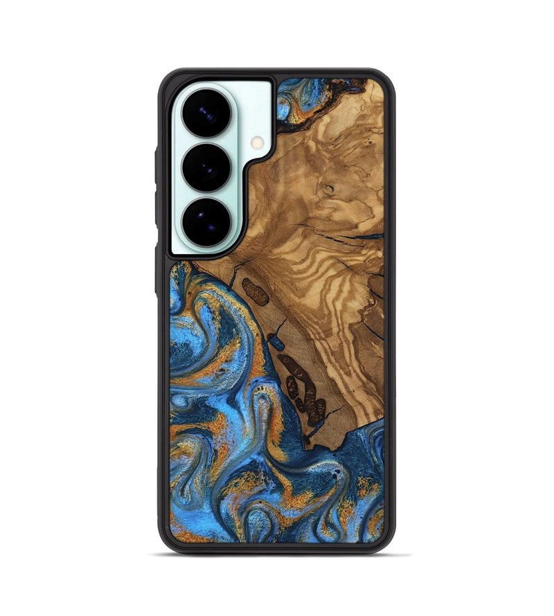Galaxy S26 Wood Phone Case - Quiana (Ancient Olive, 818722)