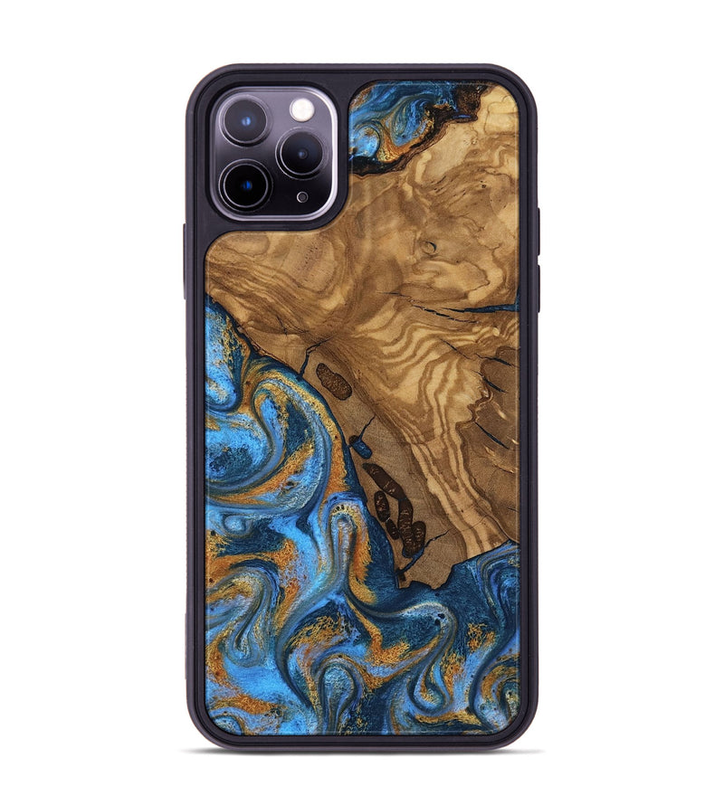 iPhone 11 Pro Max Wood Phone Case - Quiana (Ancient Olive, 818722)