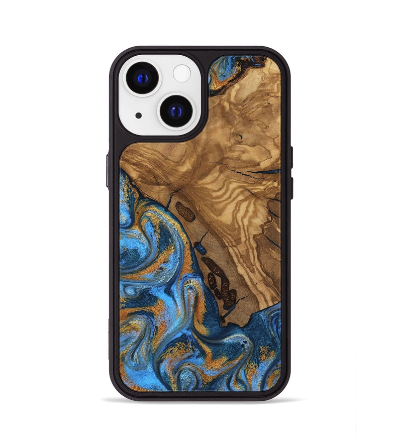 iPhone 13 Wood Phone Case - Quiana (Ancient Olive, 818722)