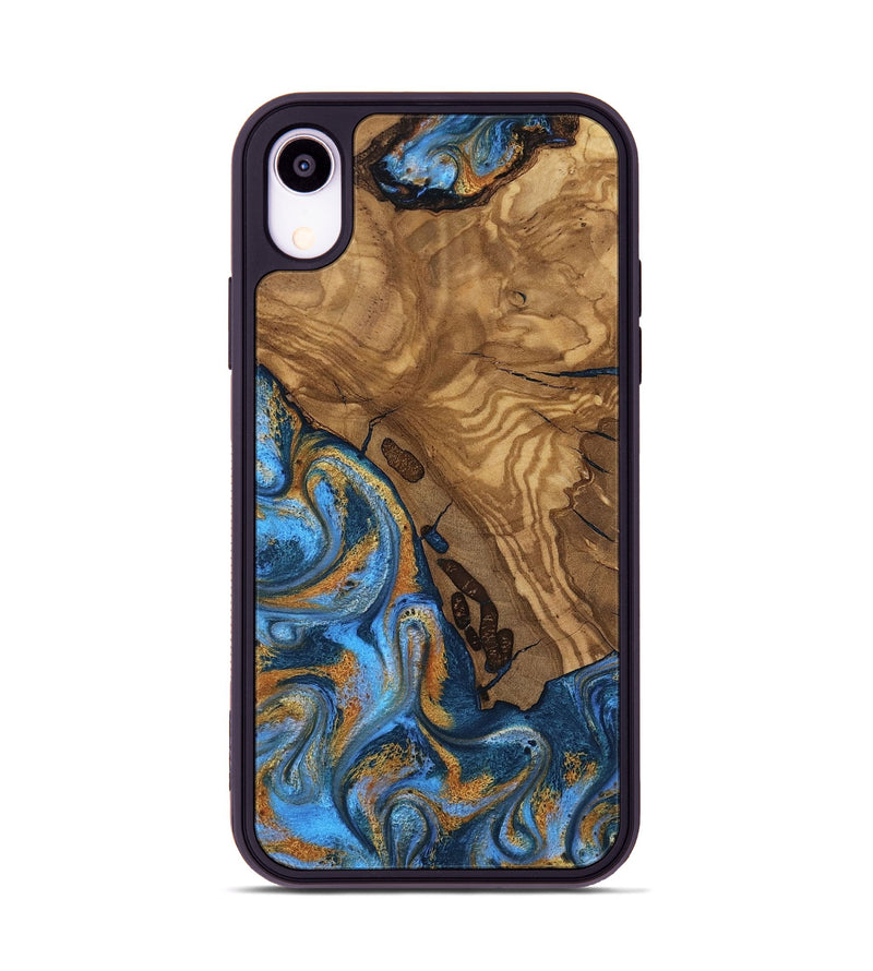 iPhone Xr Wood Phone Case - Quiana (Ancient Olive, 818722)