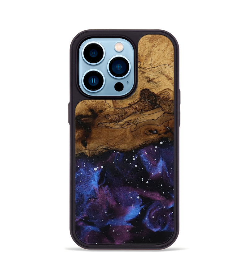 iPhone 14 Pro Wood Phone Case - Araya (Ancient Olive, 818723)