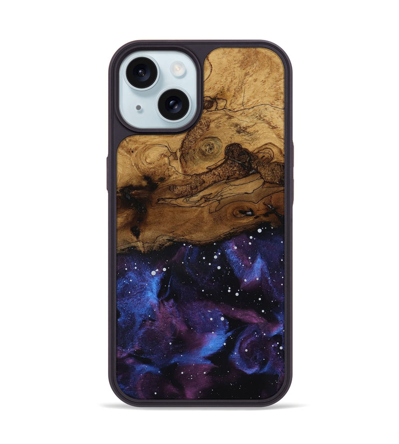 iPhone 15 Wood Phone Case - Araya (Ancient Olive, 818723)