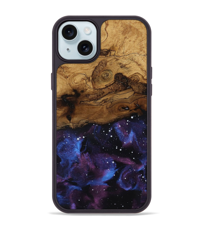 iPhone 15 Plus Wood Phone Case - Araya (Ancient Olive, 818723)