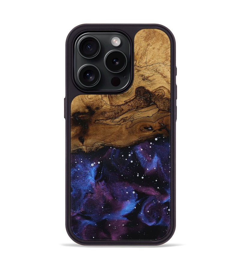 iPhone 15 Pro Wood Phone Case - Araya (Ancient Olive, 818723)