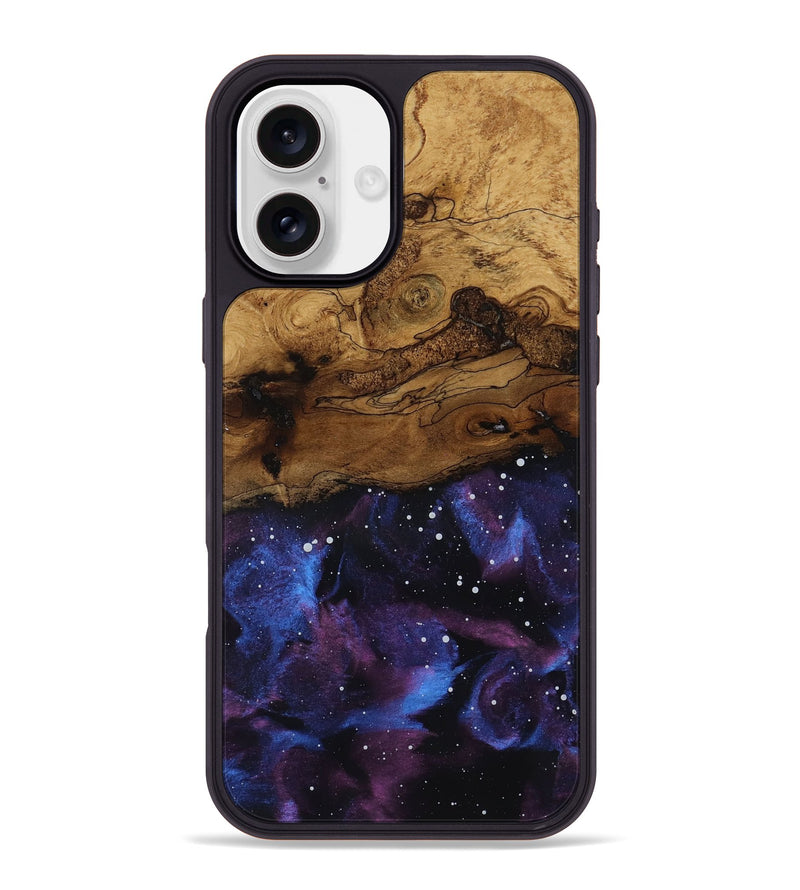iPhone 16 Plus Wood Phone Case - Araya (Ancient Olive, 818723)
