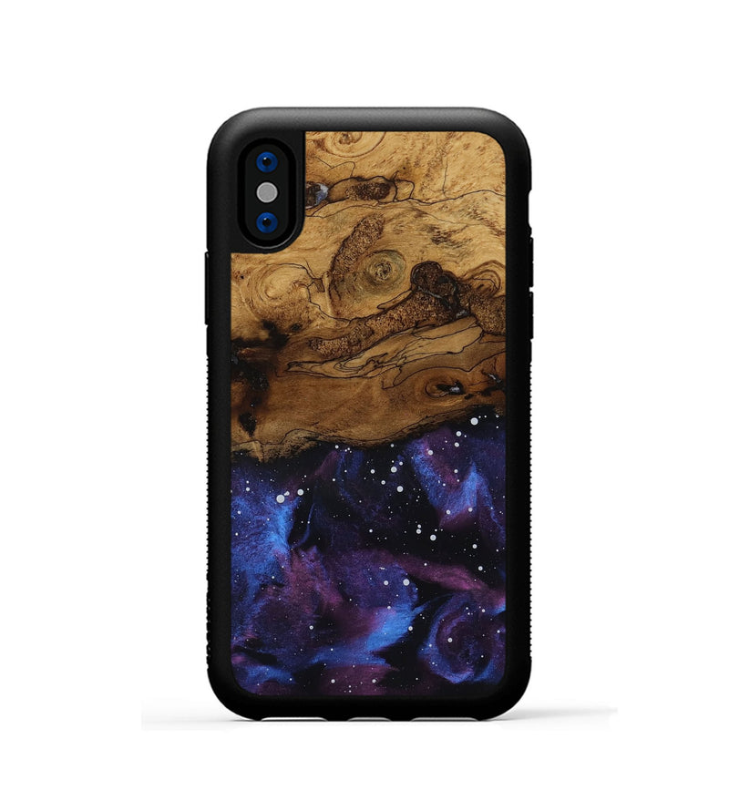 iPhone Xs Wood Phone Case - Araya (Ancient Olive, 818723)