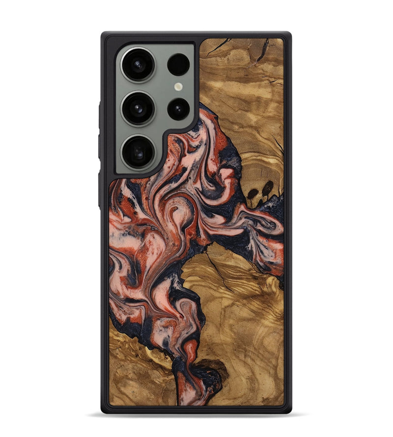 Galaxy S24 Ultra Wood Phone Case - Simon (Ancient Olive, 818724)