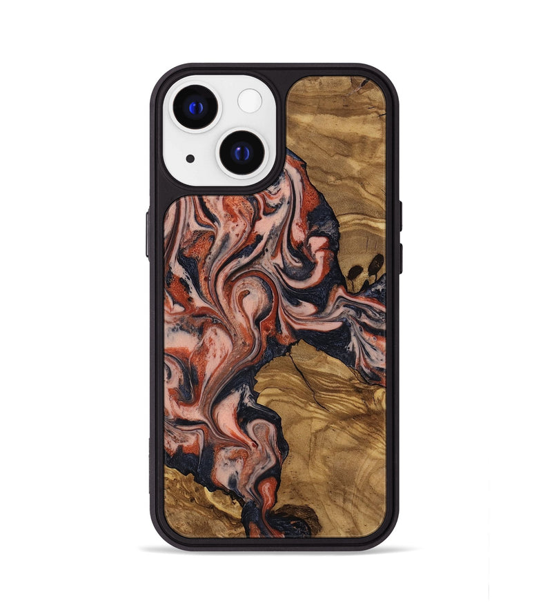 iPhone 13 Wood Phone Case - Simon (Ancient Olive, 818724)