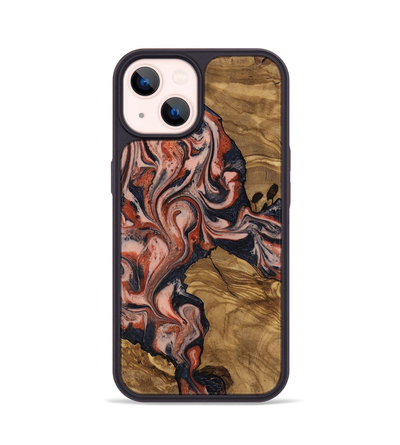 iPhone 14 Wood Phone Case - Simon (Ancient Olive, 818724)