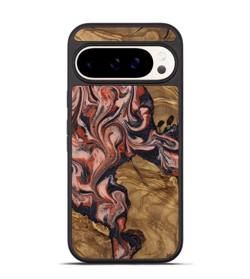 Pixel 9 Wood Phone Case - Simon (Ancient Olive, 818724)