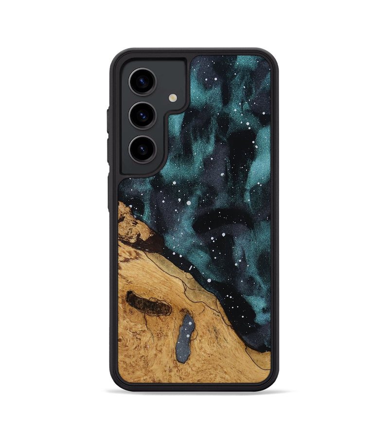 Galaxy S24 Wood Phone Case - Claudia (Ancient Olive, 818725)