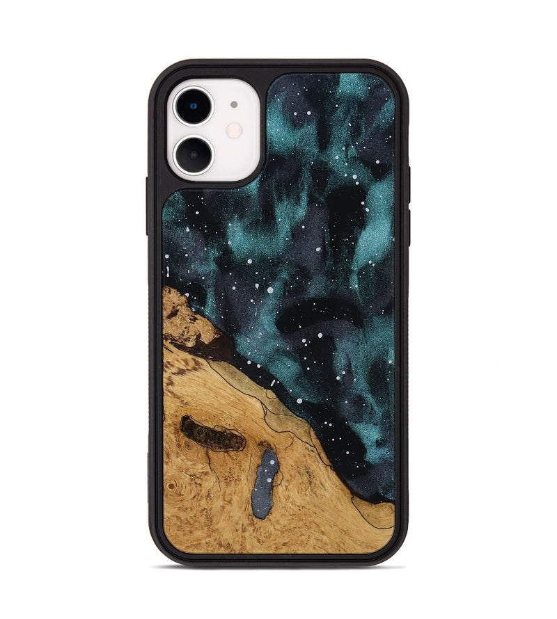 iPhone 11 Wood Phone Case - Claudia (Ancient Olive, 818725)