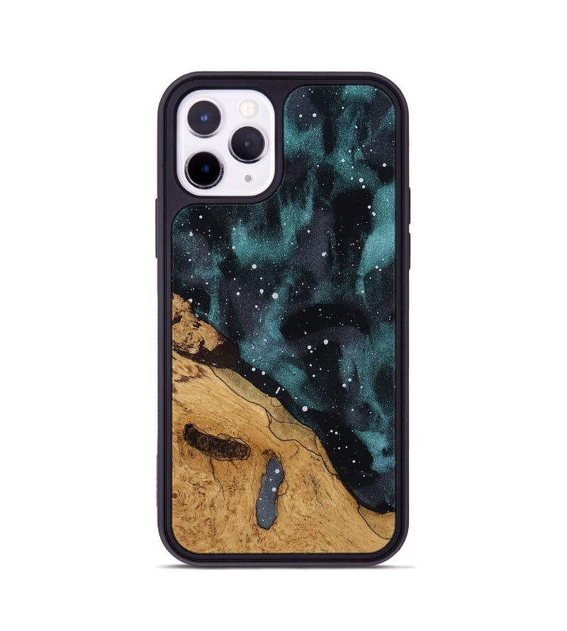 iPhone 11 Pro Wood Phone Case - Claudia (Ancient Olive, 818725)