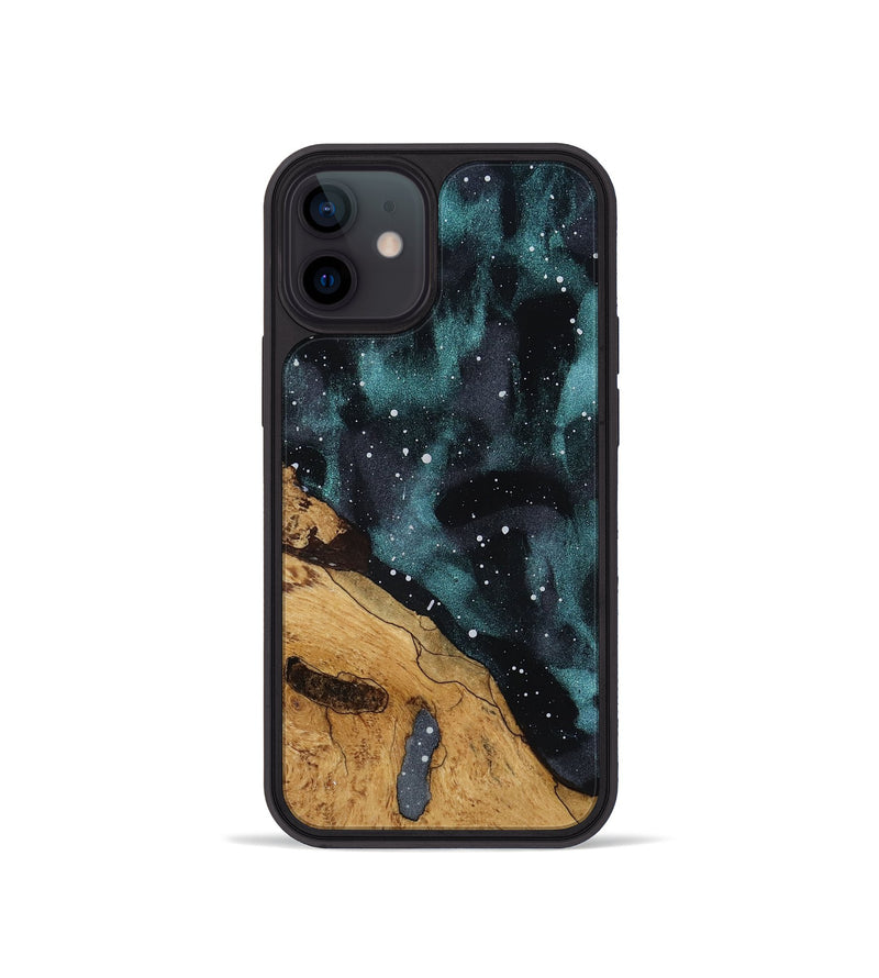 iPhone 12 mini Wood Phone Case - Claudia (Ancient Olive, 818725)
