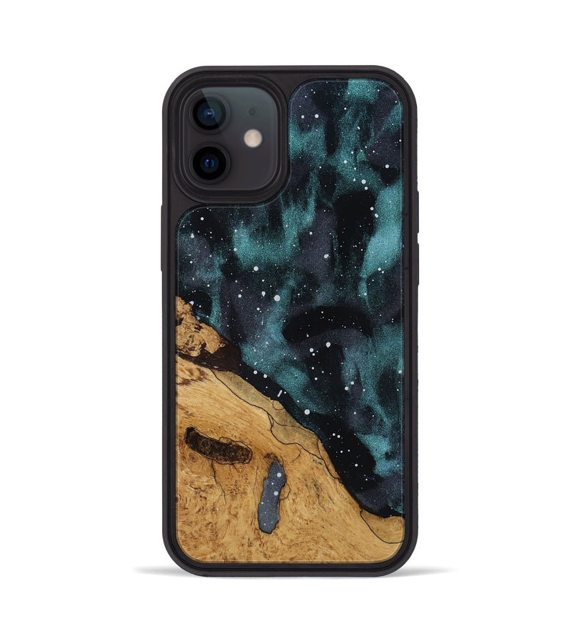 iPhone 12 Wood Phone Case - Claudia (Ancient Olive, 818725)