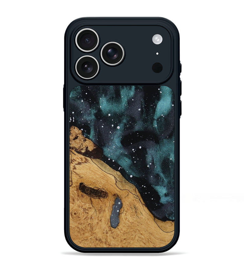 iPhone 17 Pro Max Wood Phone Case - Claudia (Ancient Olive, 818725)