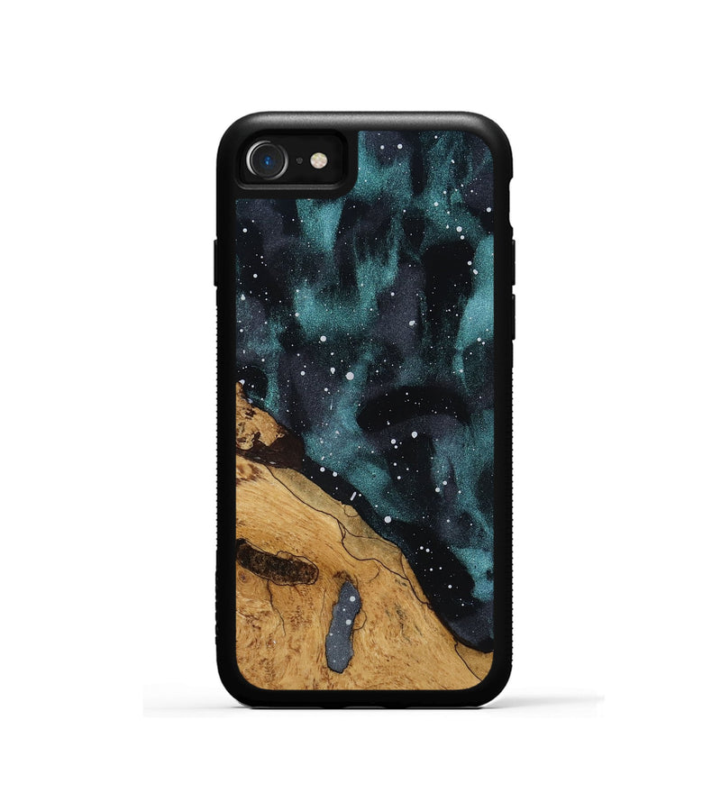 iPhone SE Wood Phone Case - Claudia (Ancient Olive, 818725)