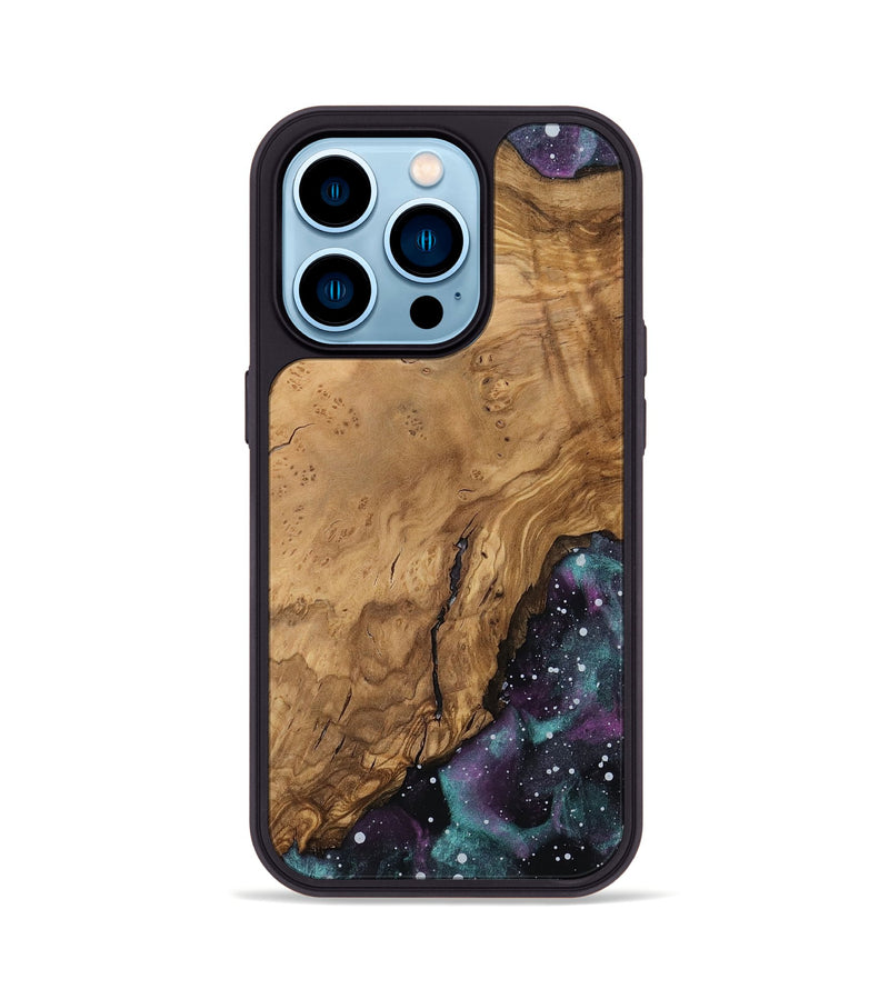 iPhone 14 Pro Wood Phone Case - Lynsey (Ancient Olive, 818726)