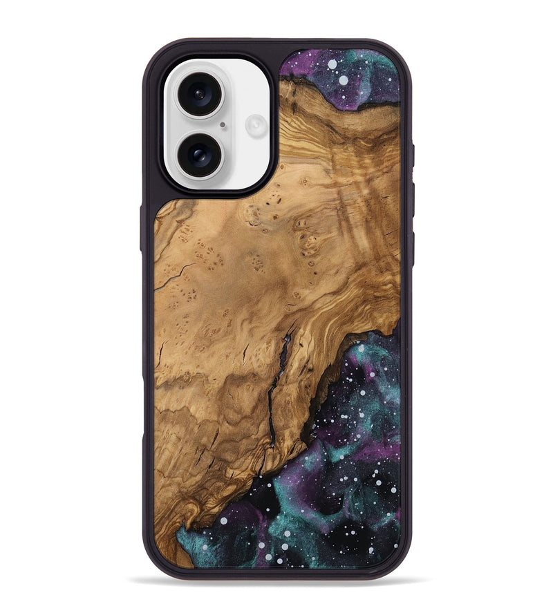 iPhone 16 Plus Wood Phone Case - Lynsey (Ancient Olive, 818726)