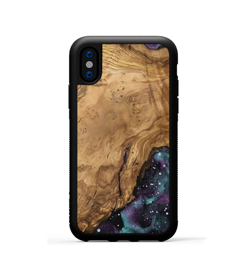 iPhone Xs Wood Phone Case - Lynsey (Ancient Olive, 818726)