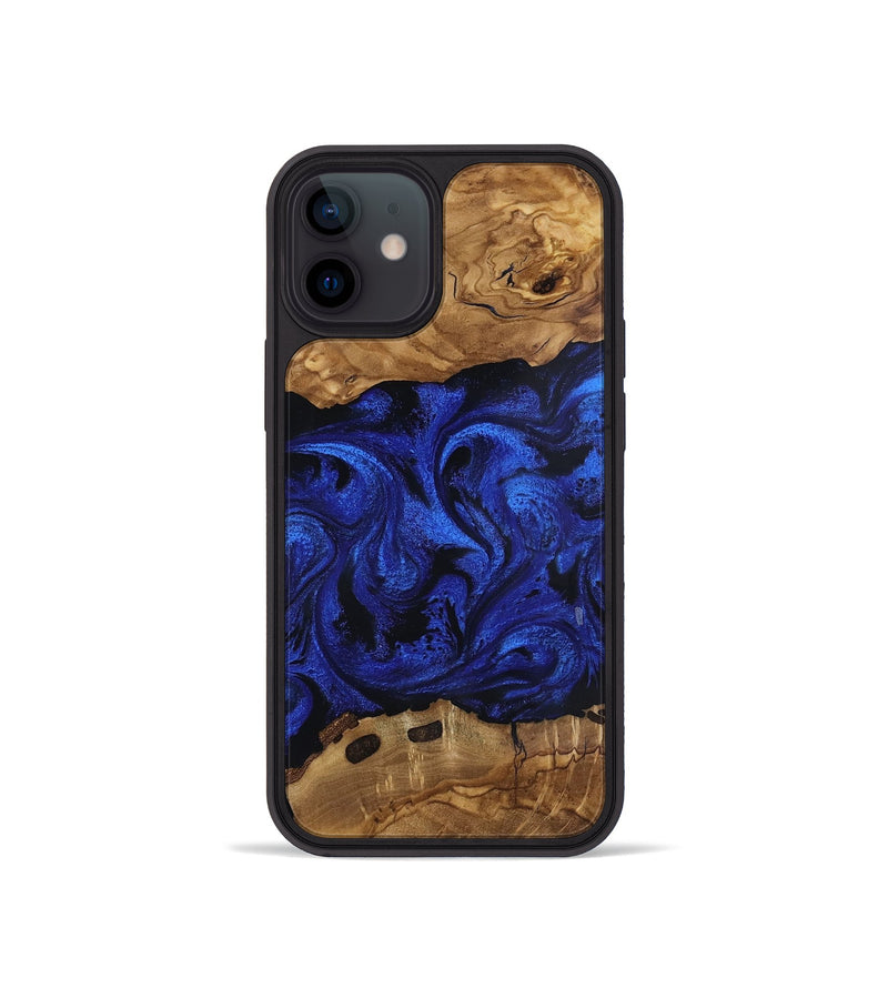 iPhone 12 mini Wood Phone Case - Daja (Ancient Olive, 818727)