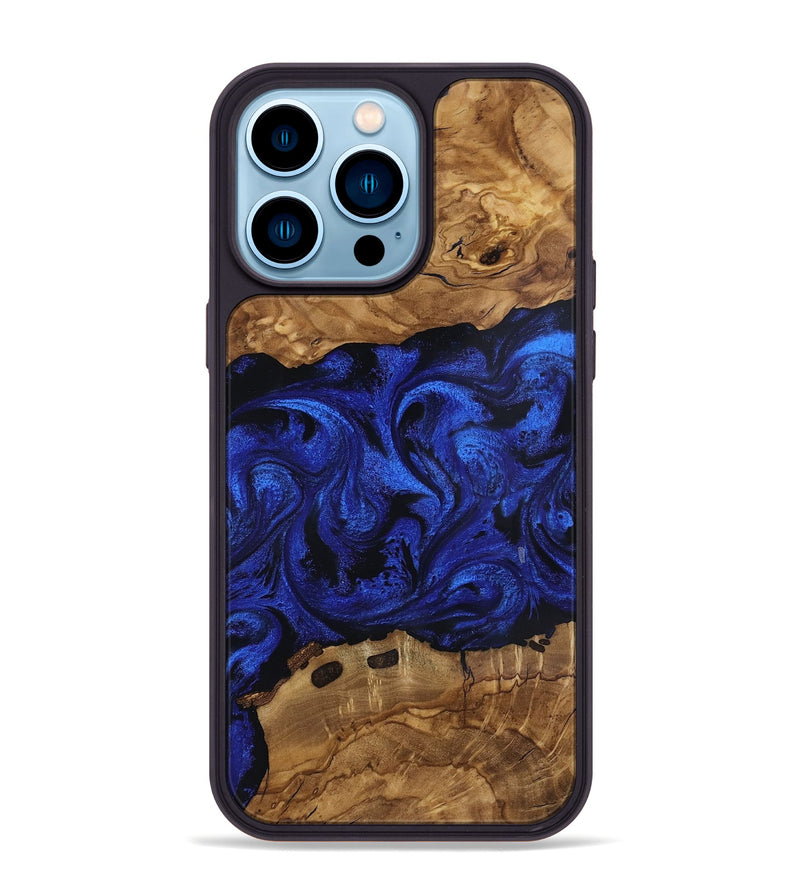 iPhone 14 Pro Max Wood Phone Case - Daja (Ancient Olive, 818727)