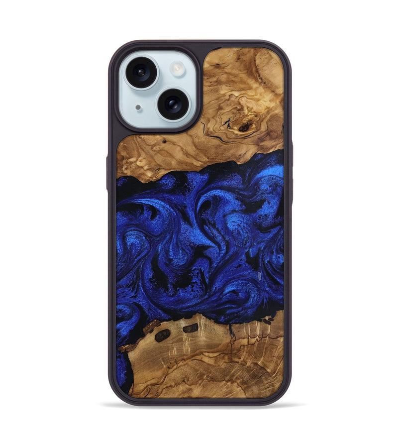 iPhone 15 Wood Phone Case - Daja (Ancient Olive, 818727)