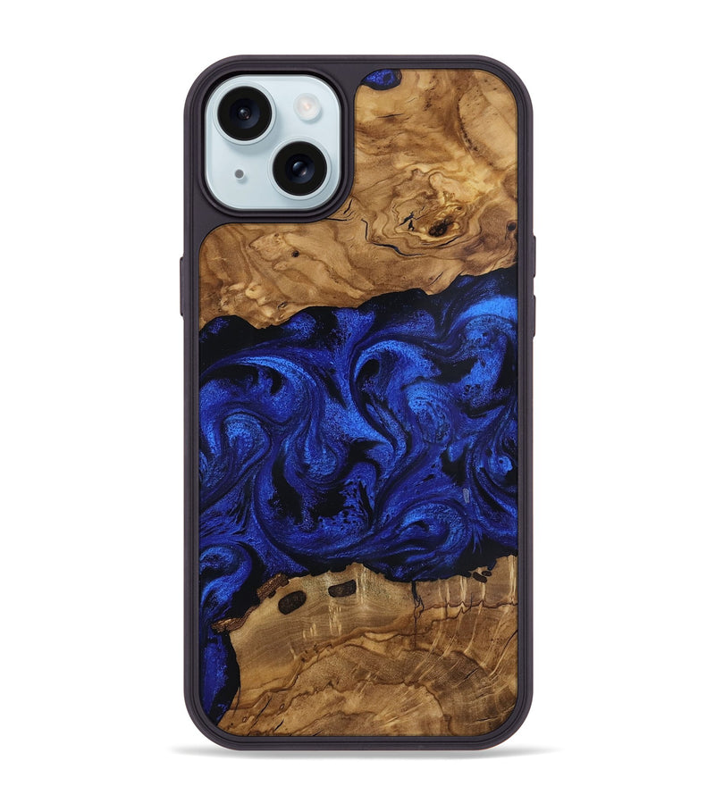 iPhone 15 Plus Wood Phone Case - Daja (Ancient Olive, 818727)