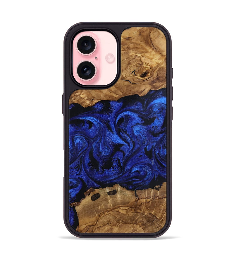iPhone 16 Wood Phone Case - Daja (Ancient Olive, 818727)