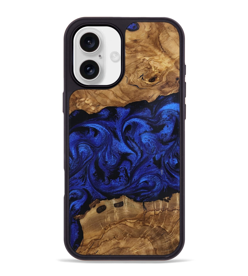 iPhone 16 Plus Wood Phone Case - Daja (Ancient Olive, 818727)