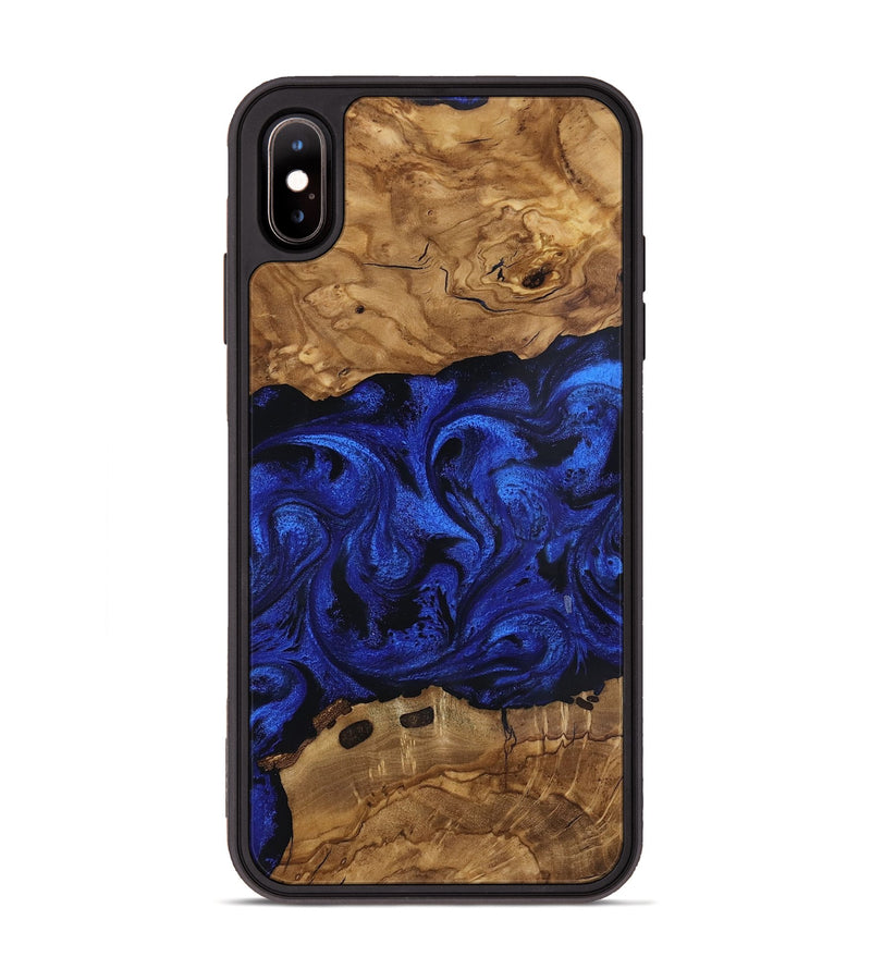 iPhone Xs Max Wood Phone Case - Daja (Ancient Olive, 818727)