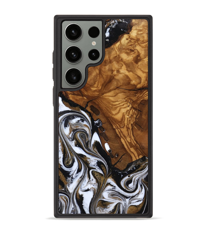 Galaxy S23 Ultra Wood Phone Case - Darius (Ancient Olive, 818728)