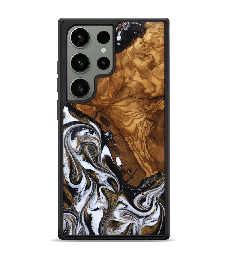 Galaxy S24 Ultra Wood Phone Case - Darius (Ancient Olive, 818728)