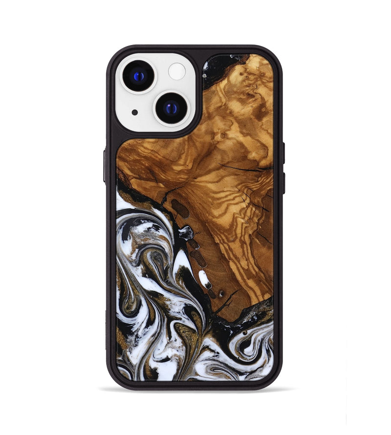 iPhone 13 Wood Phone Case - Darius (Ancient Olive, 818728)