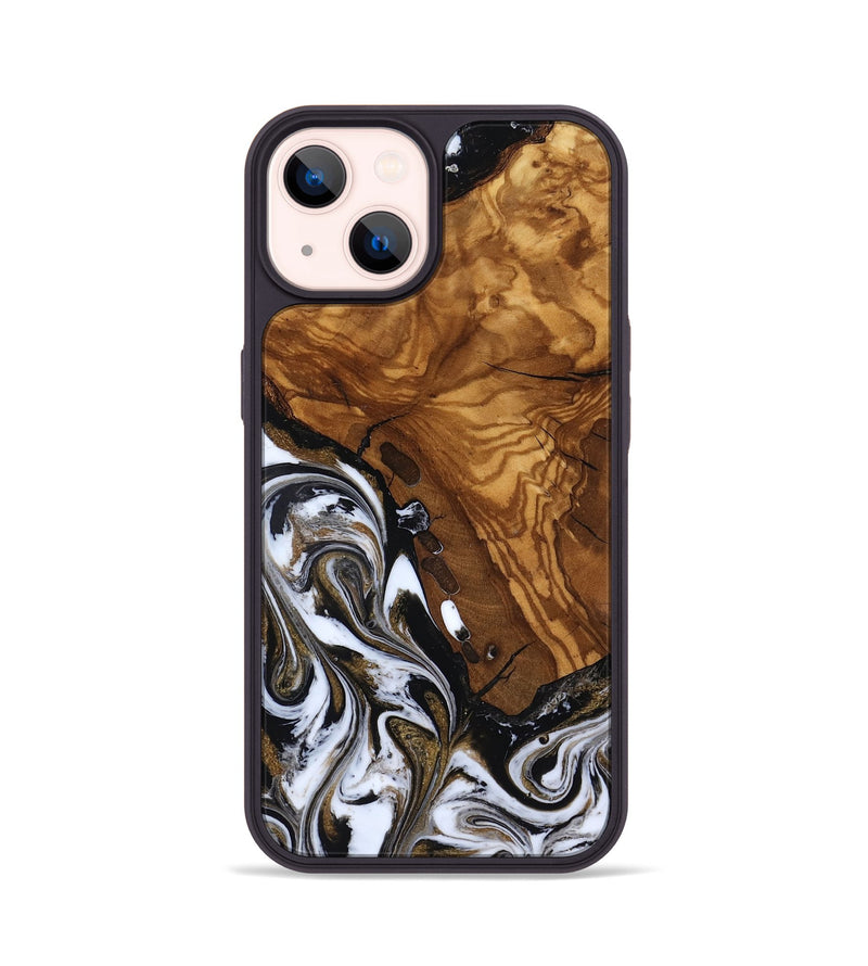 iPhone 14 Wood Phone Case - Darius (Ancient Olive, 818728)