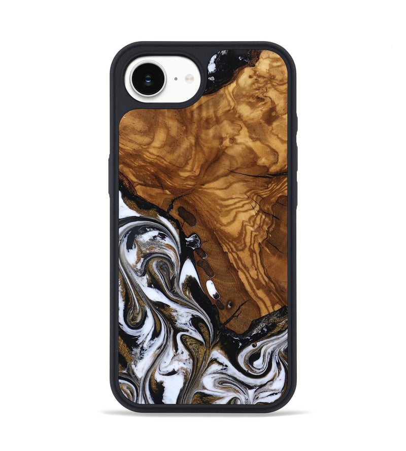 iPhone 16e Wood Phone Case - Darius (Ancient Olive, 818728)