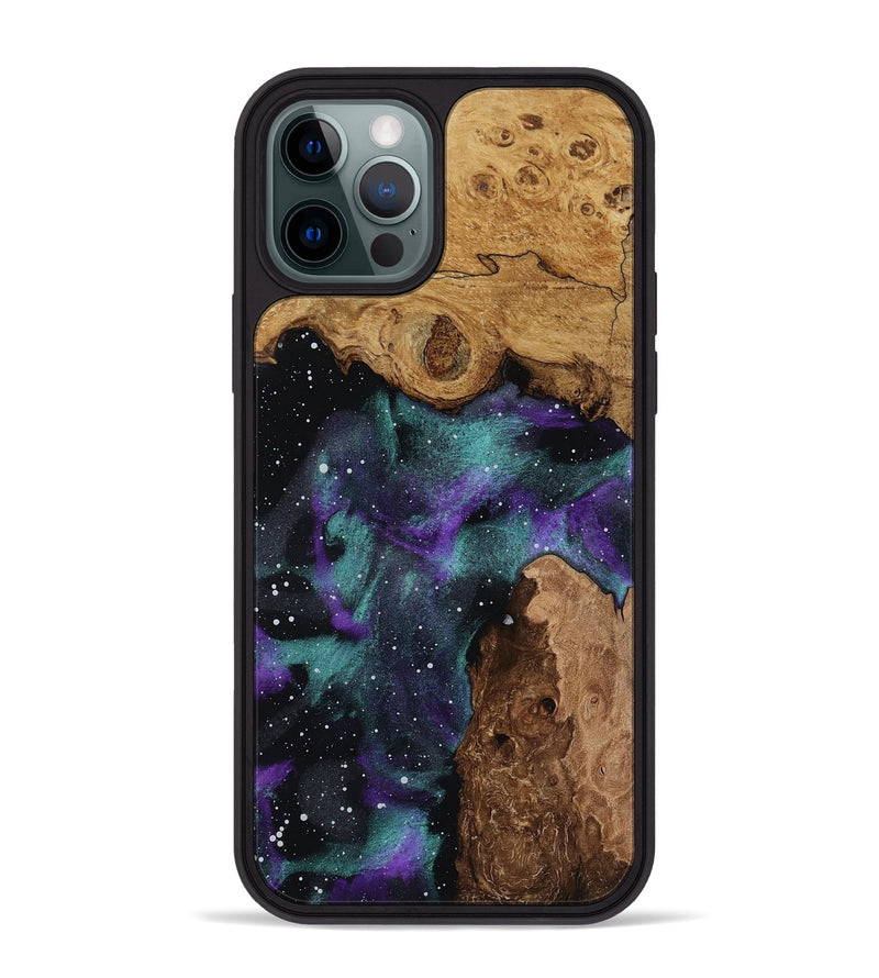 iPhone 12 Pro Max Wood Phone Case - Sanaa (Ancient Olive, 818730)
