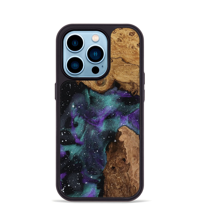 iPhone 14 Pro Wood Phone Case - Sanaa (Ancient Olive, 818730)