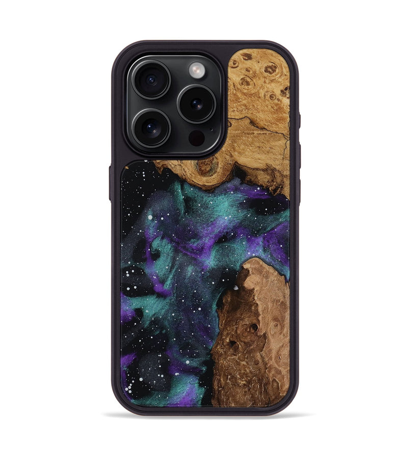 iPhone 15 Pro Wood Phone Case - Sanaa (Ancient Olive, 818730)