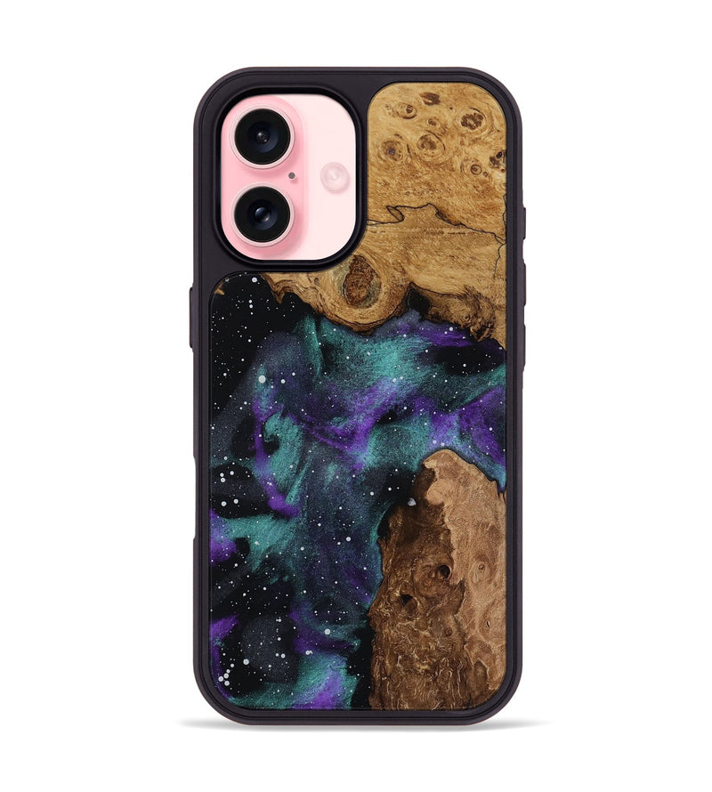 iPhone 16 Wood Phone Case - Sanaa (Ancient Olive, 818730)