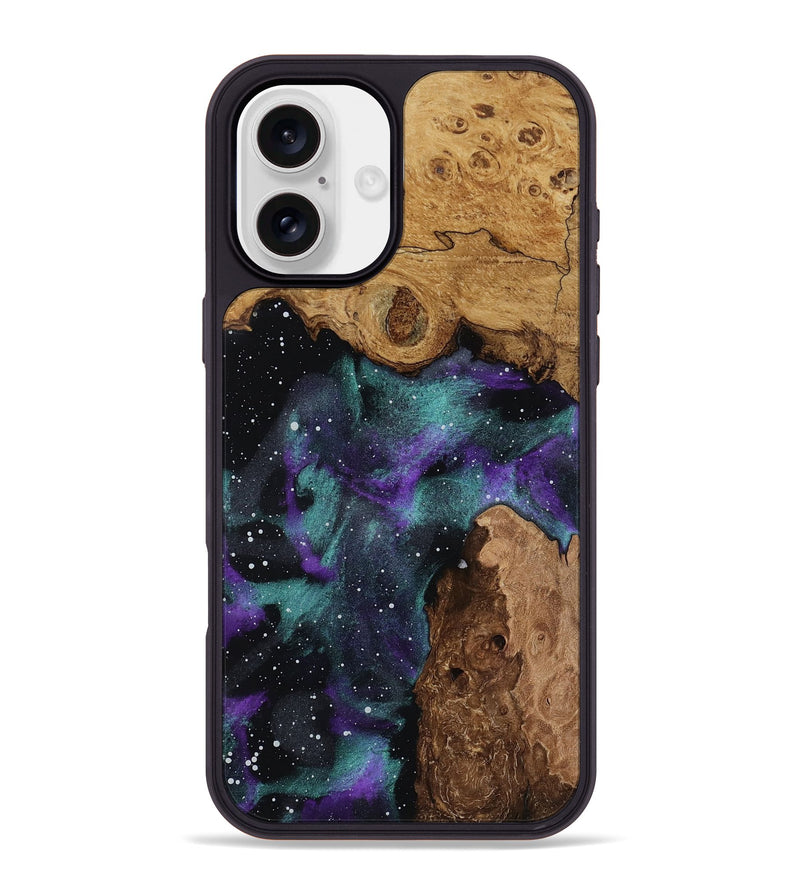 iPhone 16 Plus Wood Phone Case - Sanaa (Ancient Olive, 818730)