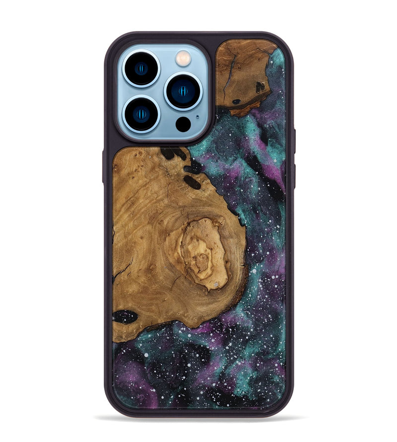 iPhone 14 Pro Max Wood Phone Case - Casimir (Ancient Olive, 818731)
