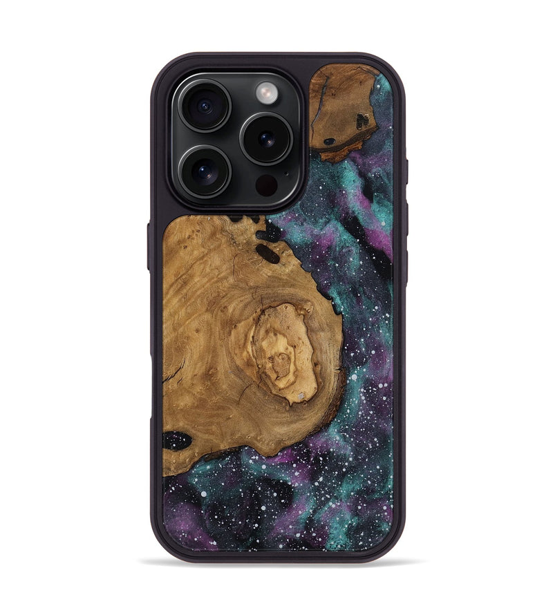 iPhone 16 Pro Wood Phone Case - Casimir (Ancient Olive, 818731)