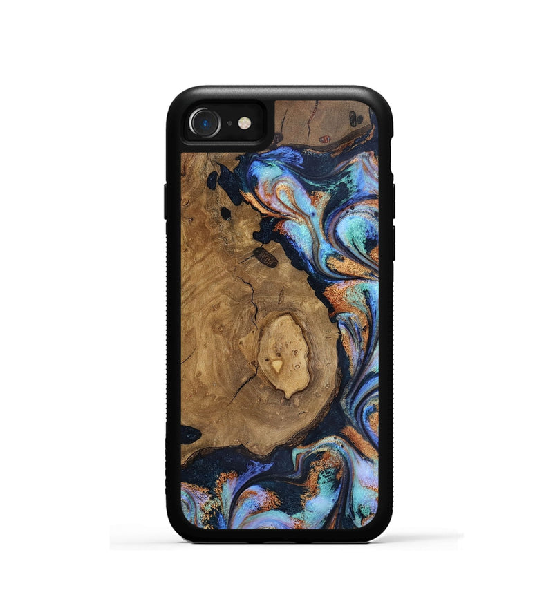 iPhone SE Wood Phone Case - Darian (Ancient Olive, 818732)